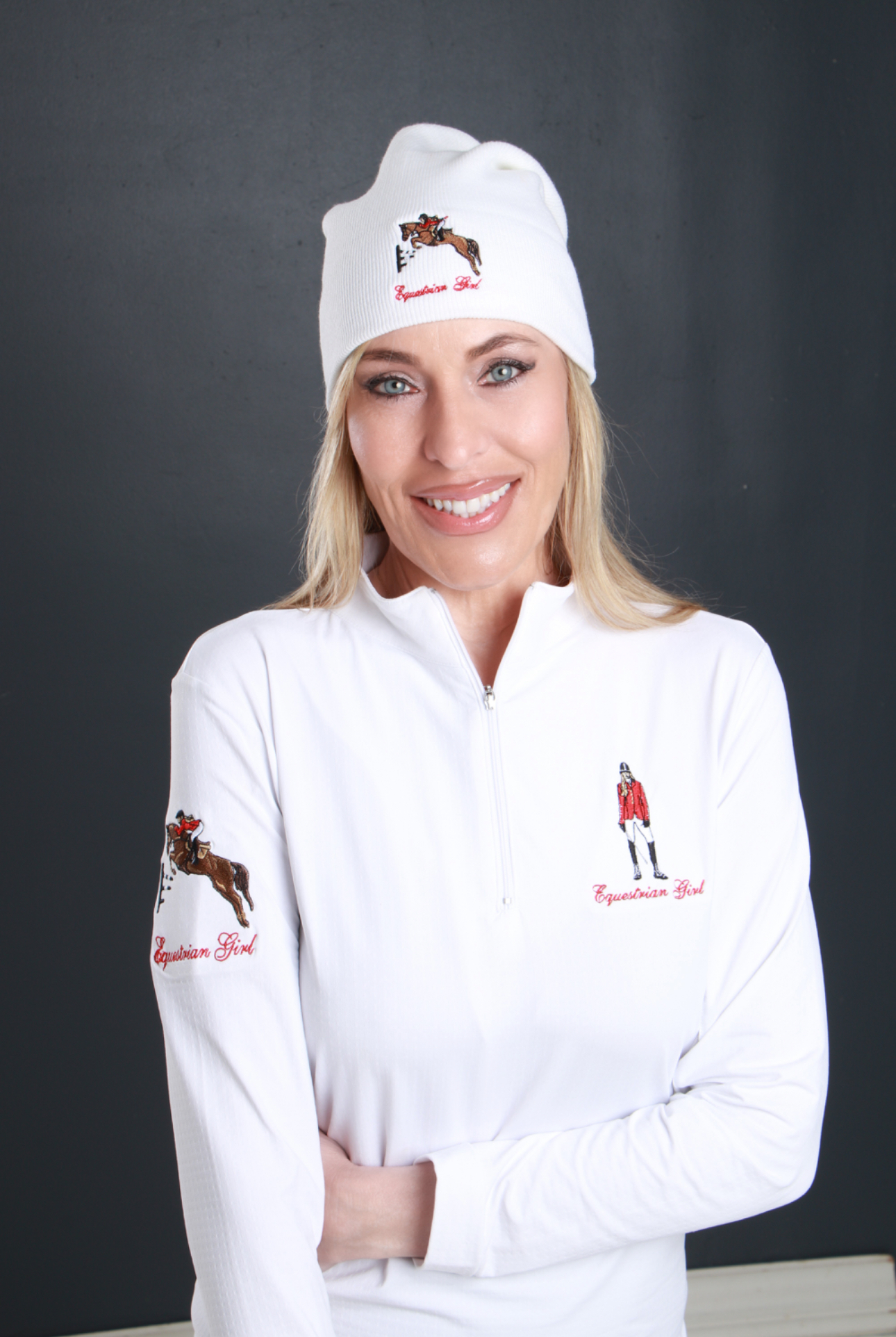 Equestrian Girl White Shirt - Image 5